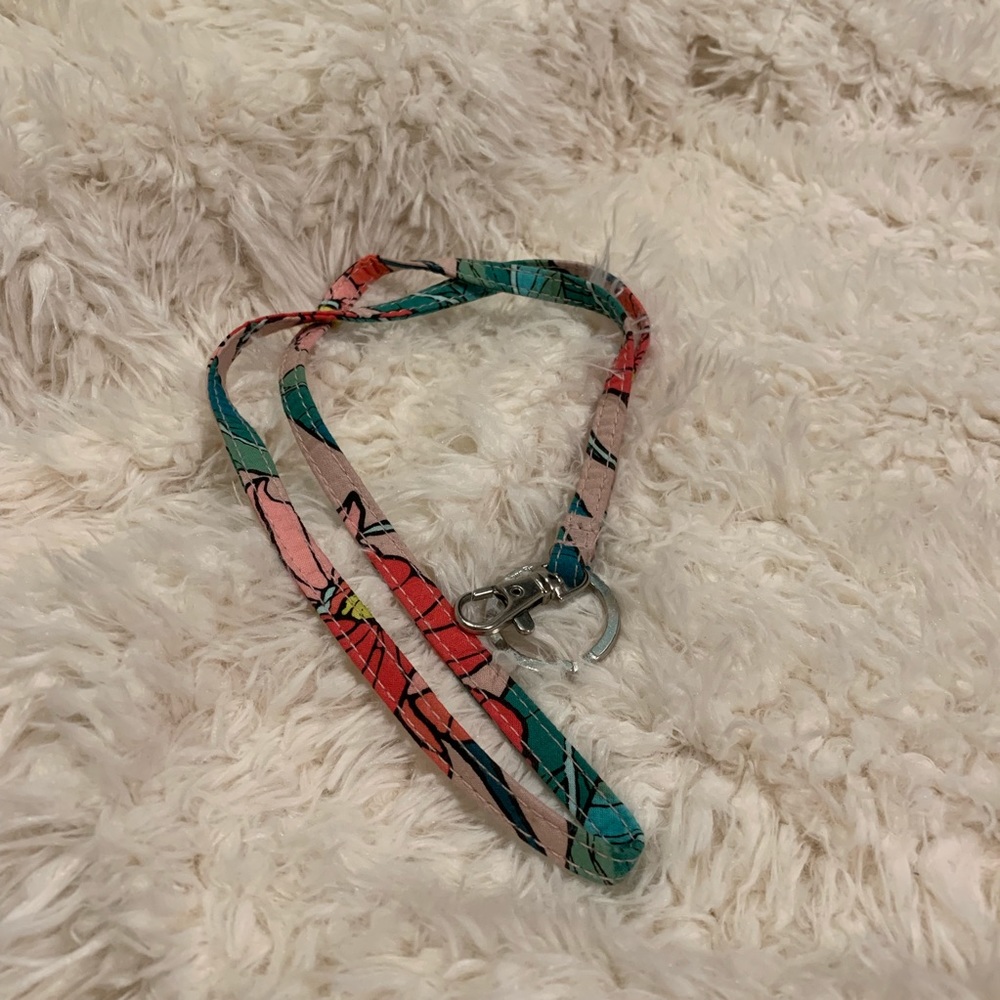 Vintage Floral Lanyard
